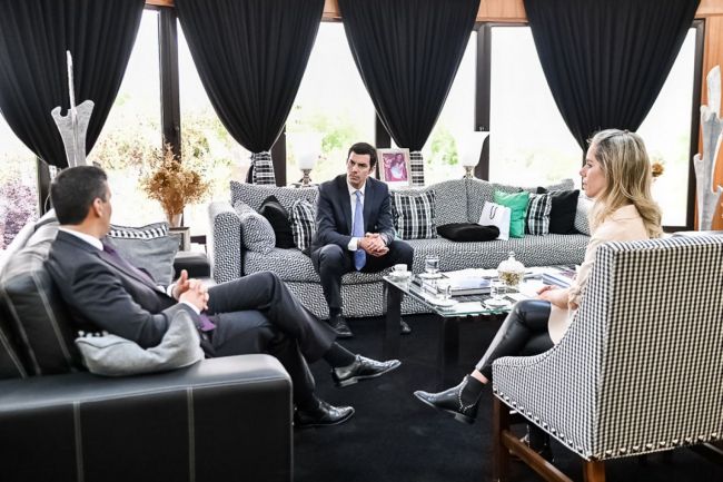 Reunión en Casa de Gobierno