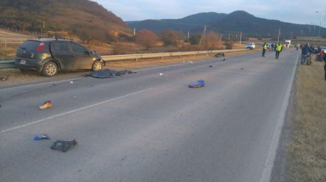 Accidente en el Acceso