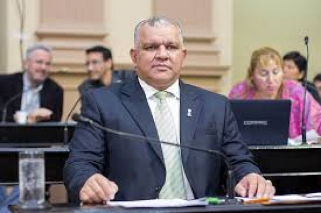 El diputado Avalos, uno de los oradores