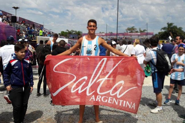 José Basualdo representa a Salta en los Juegos Olímpicos de la juventud