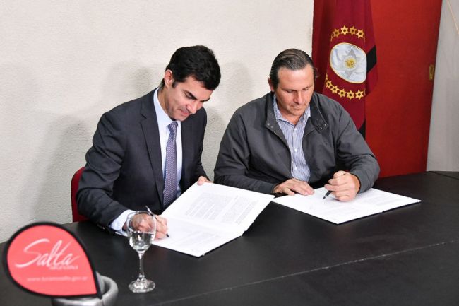Firma de convenio