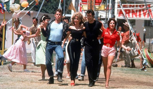 John Travolta y Olivia Newton en la inolvidable Grease