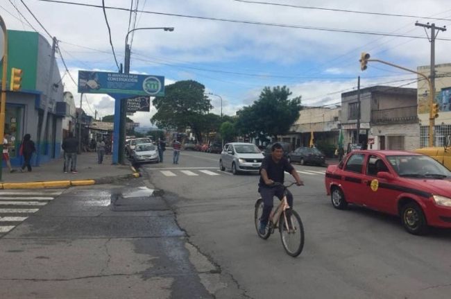 Semáforo en funcionamiento