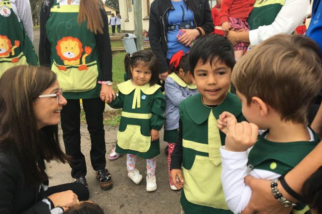 Jardineritos en accion