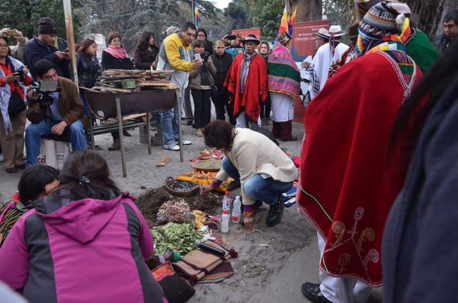 Homenajes a la Madre Tierra