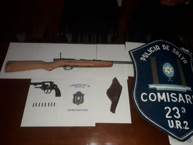 El armamento de la banda