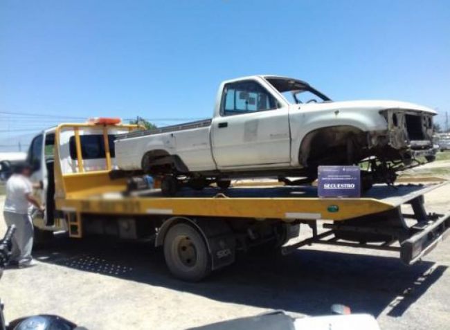 La camioneta robada