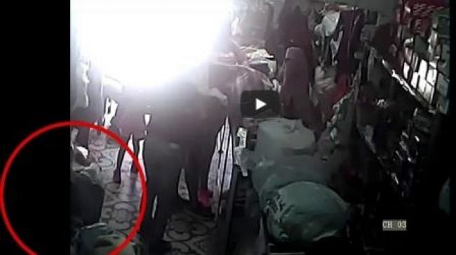 El robo quedó registrado