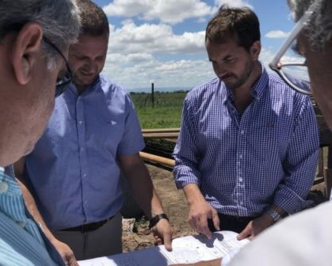 Recorrida de obras en Metán