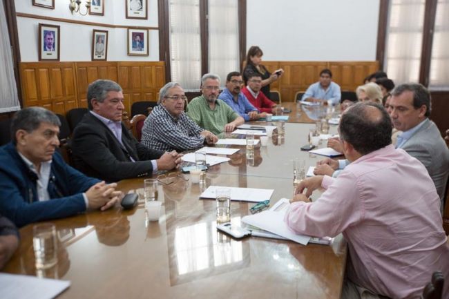 Reunión con referentes del sector minero