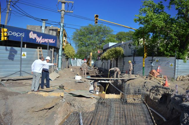 Obras en calle España