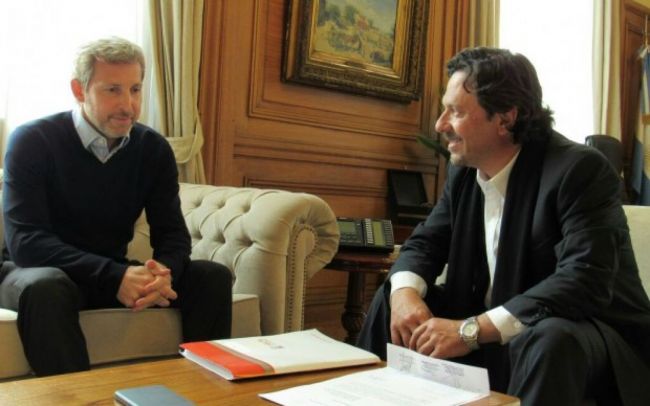 Sáenz y Frigerio en Buenos Aires