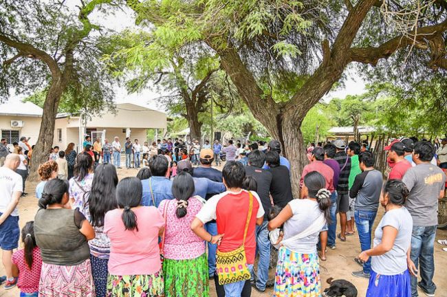 Centro de salud en La Puntana