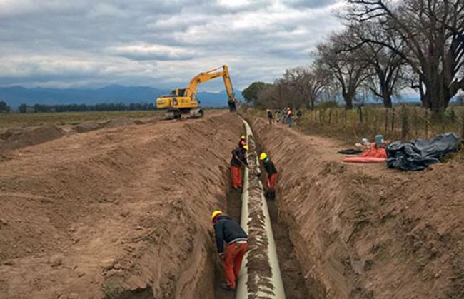 Obras en el Río Toro