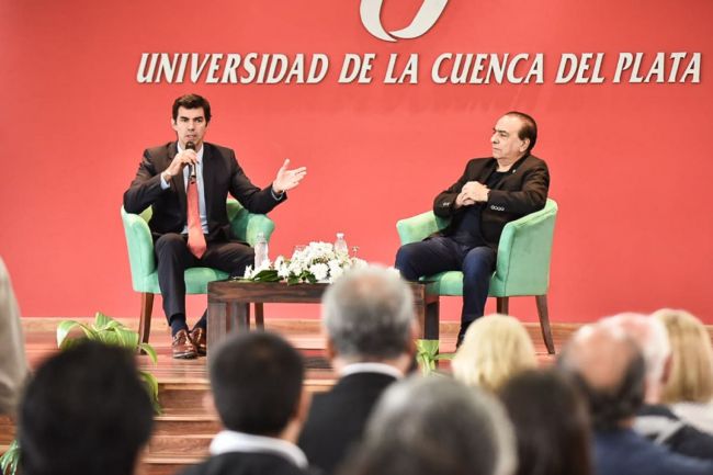 Urtubey en la Universidad de la Cuenca del Plata