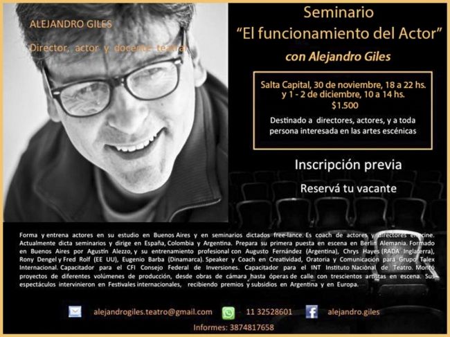 Capacitación actoral