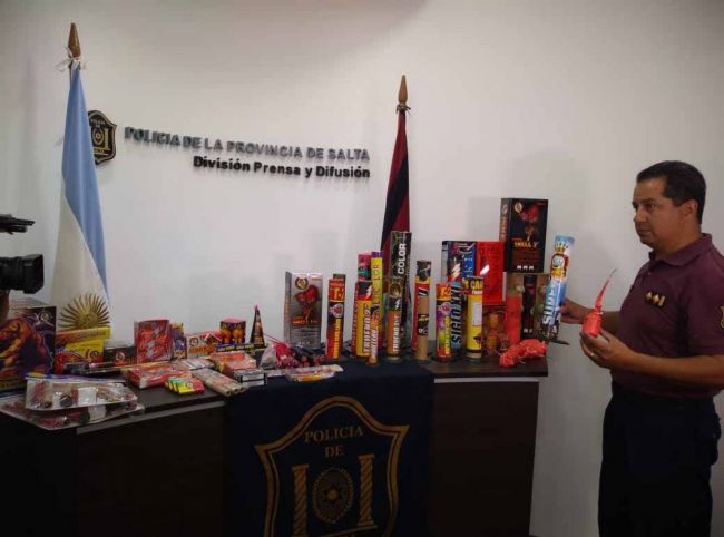 Controles por venta de pirotecnia