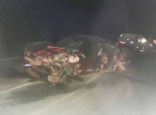 Chocaron tres vehículos