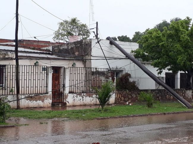 Temporal en Las Lajitas  Crédito: Fabián Leiva