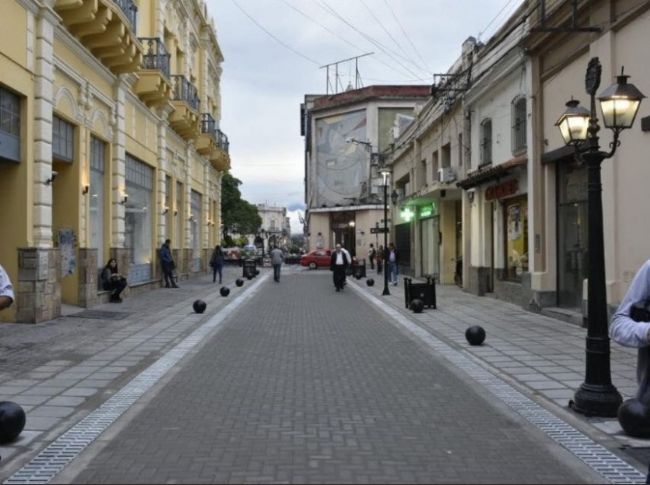 Obras en calle España