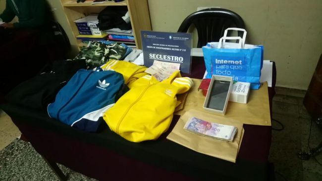 Secuestro de objetos robados