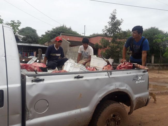 Secuestro de carne en mal estado