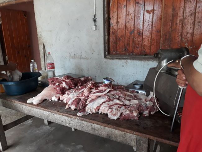 Otro decomiso de carne en Morillo