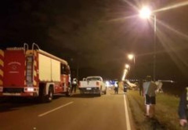 Siniestro vial con víctima fatal