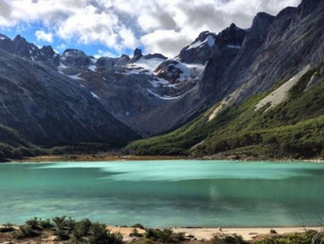 Laguna Esmeralda, lugar de difícil acceso y rescate