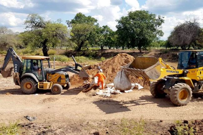 Maquinaria trabajando