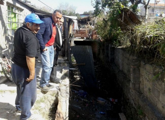 En la zona funciona un merendero