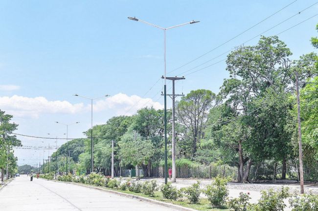 Obras de pavimentación