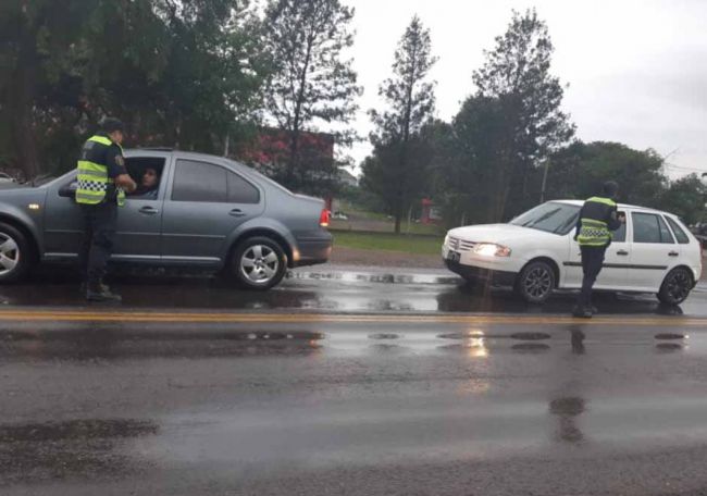 Controles viales en toda la provincia