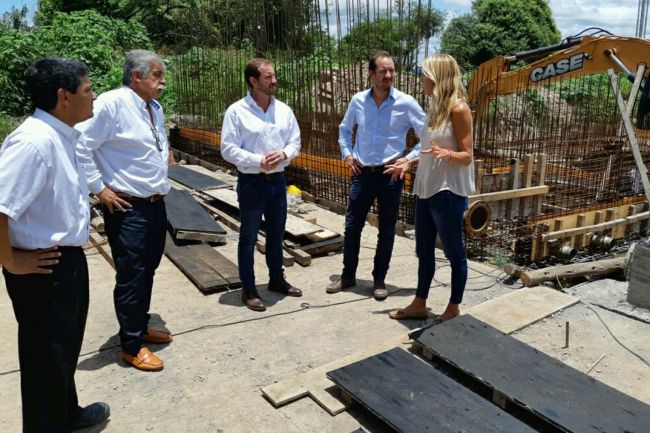 Obra de la Planta potabilizadora