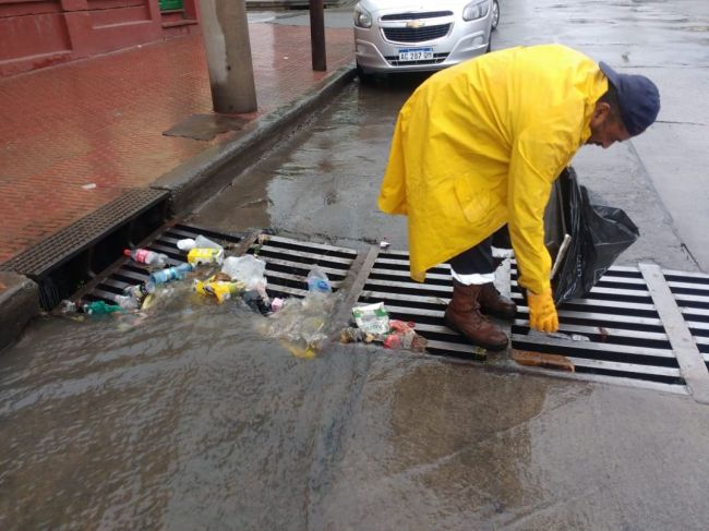 Limpieza de imbornales