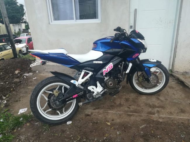 La moto que usaban los cacos