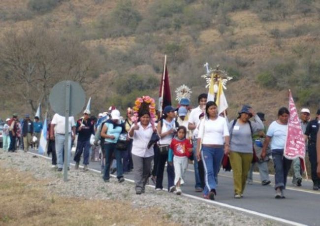 Cada año llegan más grupos de peregrinos