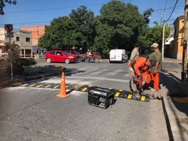 Colocación de reductores