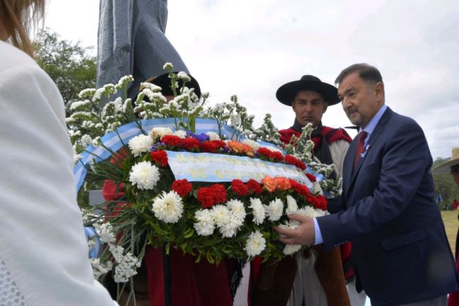 Acto en Río Juramento