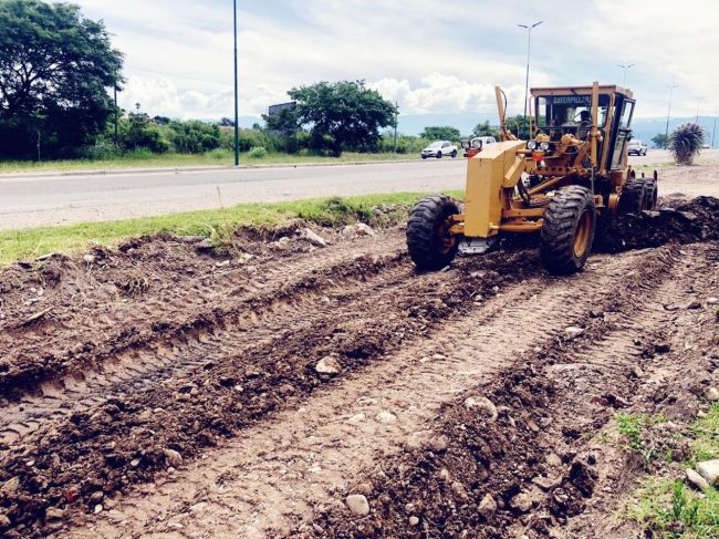 Obras de pavimentación