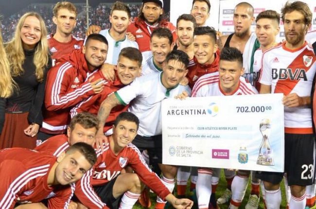 River se llevó el triunfo y un premio en efectivo