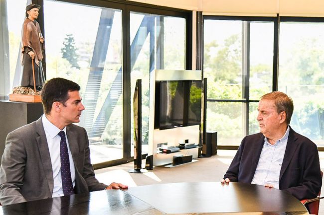 Urtubey con el gobernador de Córdoba