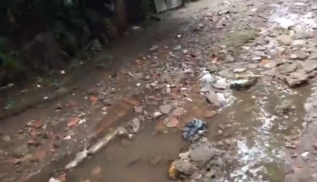 Efectos del temporal en zona norte