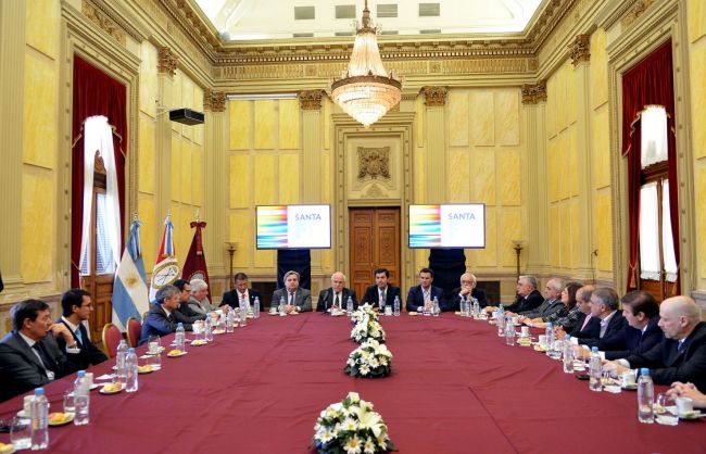 Reunión con empresarios