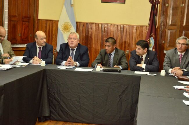 Jueces reunidos en el Senado