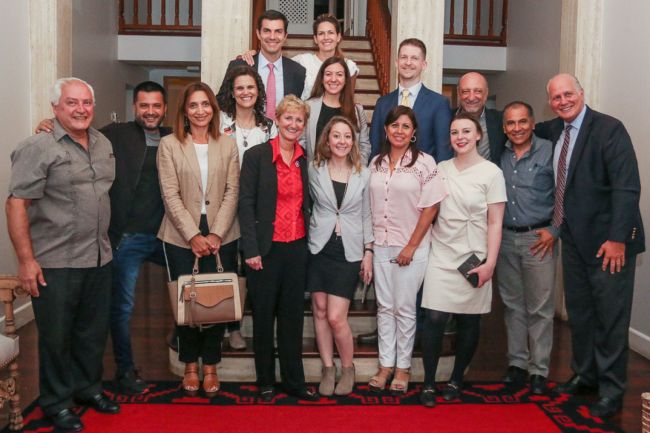 Profesionales del programa AMTENA