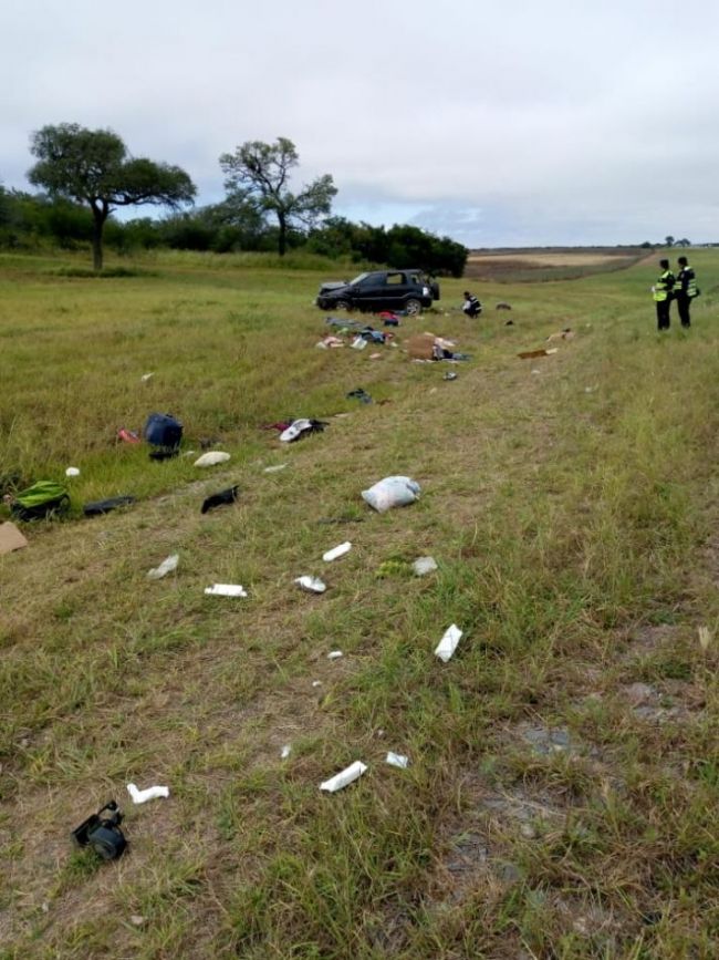 Siniestro cerca de Rosario de la Frontera