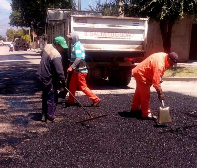 Obras de bacheo
