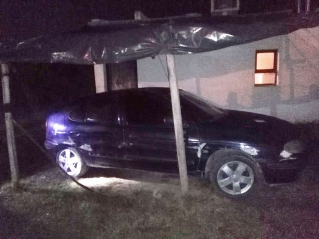 El vehículo involucrado