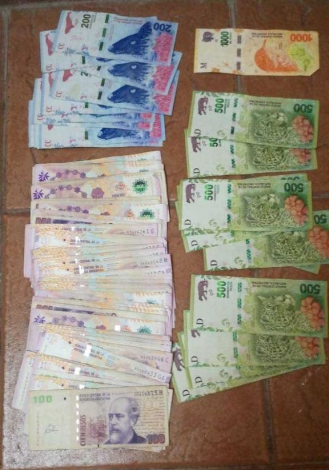 Se recuperó el dinero sustraído